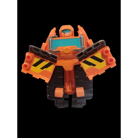 Transformers Playskool Heroes Rescue Bots Academy Wedge The Construction-Bot - Picture 1 of 6